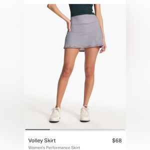 Vuori volley skirt medium gingham print ✨ skort